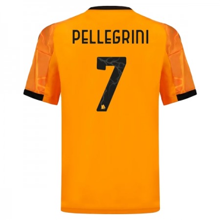 Nogometni Dres AS Roma Pellegrini 7 Gostujući 2025-26 Nogometni Dres AS Roma Pellegrini 7 Gostujući 2025-26